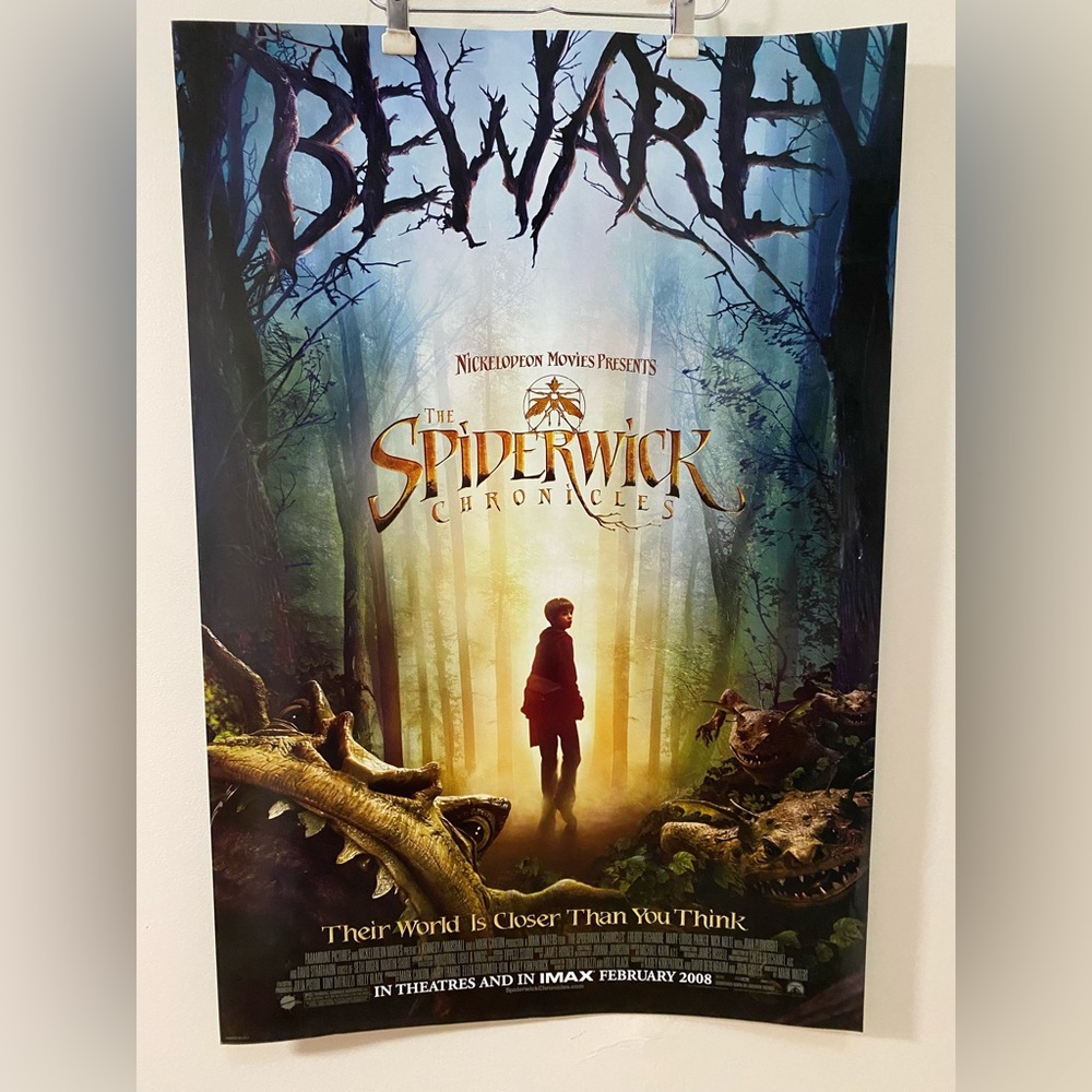 Spiderwick Chronicles Original Theatrical Movie Poster